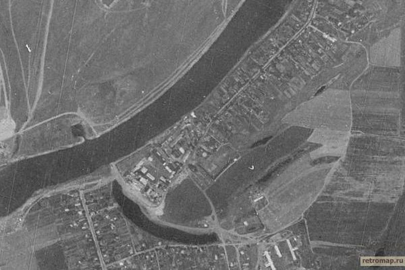 Спутниковый снимок части Острова